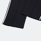 With Trackline Jersey Wide Pants