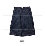 Big Pocket Carpenter Non-Fade 8-Part Denim Pants
