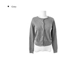 Mobin Round Neck Spring Cardigan