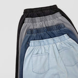 Cooling Unisex Summer Semi Wide Fit Banding Pants
