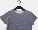 Viewrep Flower Crop Short Sleeve T-Shirt