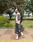 Halon nylon half jacket
