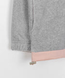 [BAONHAUS] Tomomb half zip-up color matching fleece hoodie