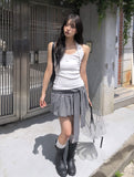 Walkin Stripe Balloon Ribbon Mini Skirt