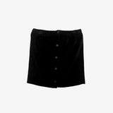 Lila Velvet Button Bustier