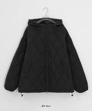 [unisex] Belcott Two-Way Quilting Hood Padding Jumper