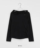 Riden Cross Button Hoodie