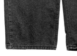 Mochi Black Washing Denim Wide Pants