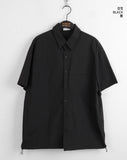 [UNISEX] Fast Summer Nylon String Overfit Short Sleeve Shirt
