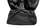 Fluffy padded buckle shoulder bag