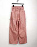 Jed Pintuck Balloon Cotton Cargo Two-Way Long Wide Jogger Pants