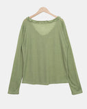 Nash Frill Long Sleeve T-shirt