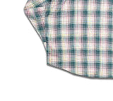 Cross-check seersucker shirt