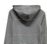 Sco Stripe Slim Hood Zip-Up