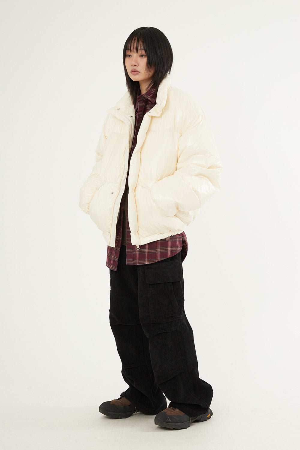 Raucohouse(ラウコハウス) - マガダングロッシーフダッグダウンジャンパー / Magadan glossy duck down  padded jumper – einz.jp