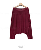 Summer boat see-through knit