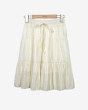 Hide Chiffon Tiered Midi Skirt