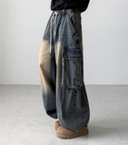 Kushima Balloon Cargo Denim