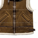 Luge One Buckle Mustang Vest