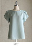 Kint Tulip Short Sleeve Blouse
