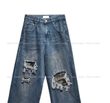 Kuro Dis Camo Denim Pants