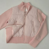 Pong Pong Thick High Neck Slim Knit Padding