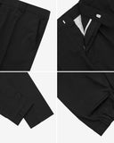 Marron Linen Banding Slacks