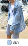 Summer thin wind hood jacket