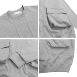Poise over big pocket sweatshirt
