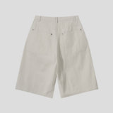 Ruble Studded Striped Bermuda Shorts
