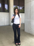 Cuba Stud Buckle Leather Shoulder Bag