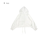 Wish Hood String Summer Cardigan Shirt