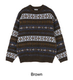 Russo Fair Isle Wool Knit