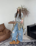 Ens Light Check Shirt