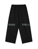 Freno Lettering Sweatpants
