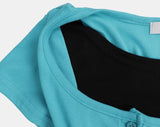 Lemto Color Matching Short Sleeve T-shirt
