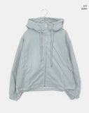 Huem Cut String Pocket Loose Fit Hooded Jumper
