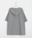 [unisex] Toyo Check Pocket Over Hood Shirt