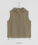 Pagins Summer Check Hood Vest