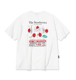 Strawberry Band Short Sleeve Tee