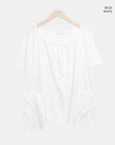 Carrot Loose Fit Short Sleeve Pocket T-shirt