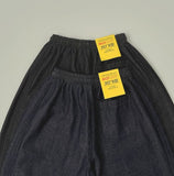 4-season Non-fade Raw Balloon Wide Jogger Banding Pants