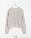 Keita Summer Linen Round Boucle Cardigan - Linen 100