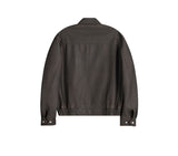 Overfit washed heritage jacket