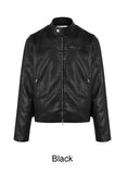 Azen Track Leather Jacket