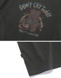 Dont Cry Teddy Pigment Short Sleeve T-shirt