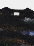 S/S crayon bookle knit