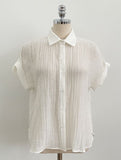 Ethel Cool Linen Roll-up Short Sleeve Shirt