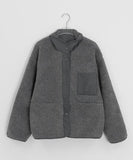 Fuchika Wool Reversible Fleece Jumper