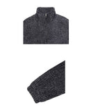 PLUSH HIGH-NECK JUMPER